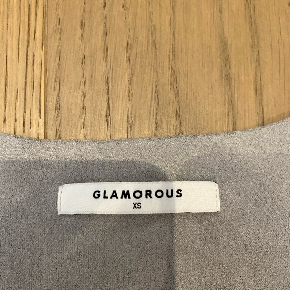 GLAMOROUS Suede Top - Picture 3 of 3